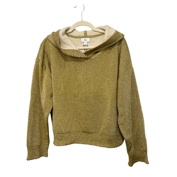 Cult Gaia x Gap Limited Edition Gold Hoodie Sweatshirt NWT - Picture 6 of 12